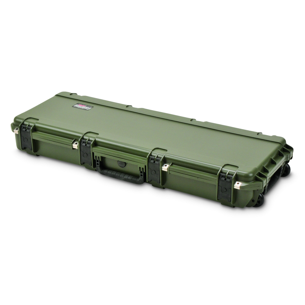 SKB iSeries 4214-5 Wheeled Hard Case, 45x17x6.25"h., OD Green