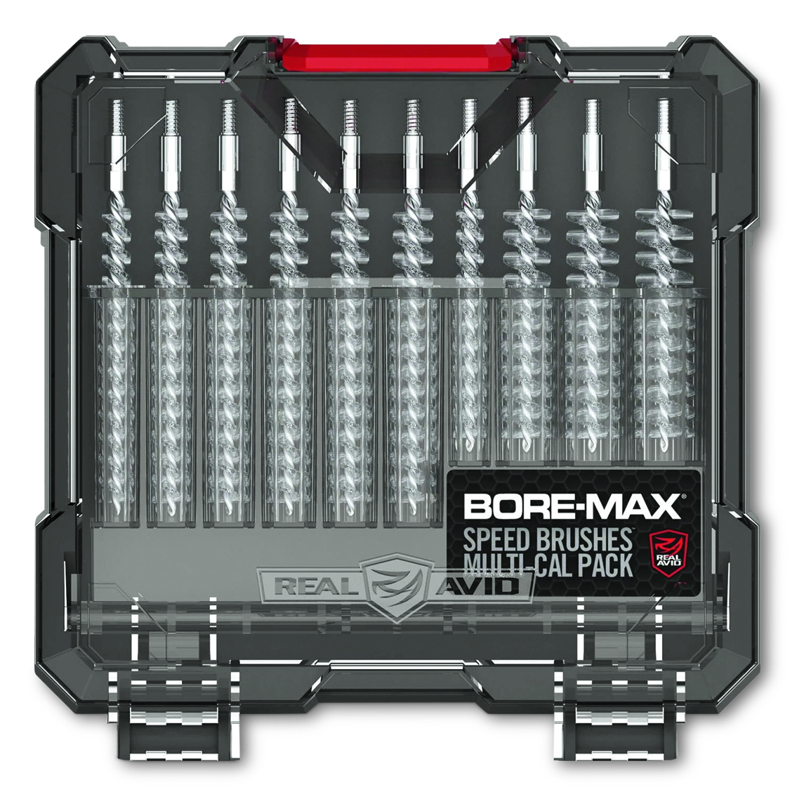 Real Avid Bore-Max Speed Brush Multi-Cal. Pack, 10 Pieces