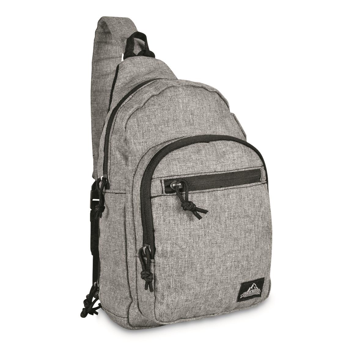 Red Rock Outdoor Gear 4L Transit Sling Pack, Gray