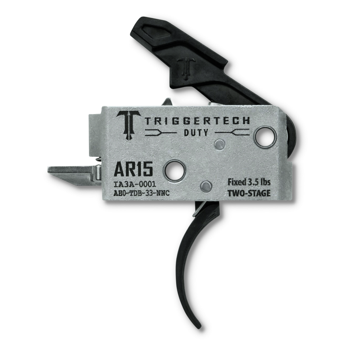 TriggerTech AR-15 Duty Line Curved 2-Stage Trigger, 3.5-lb.