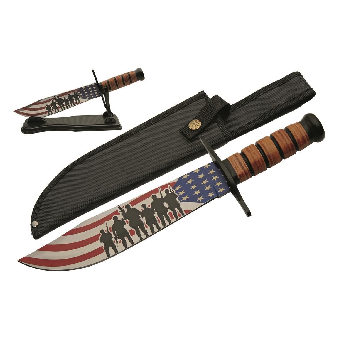 Cold Steel Chaos Bowie Trench Knife - 716159, Tactical Knives at  Sportsman's Guide