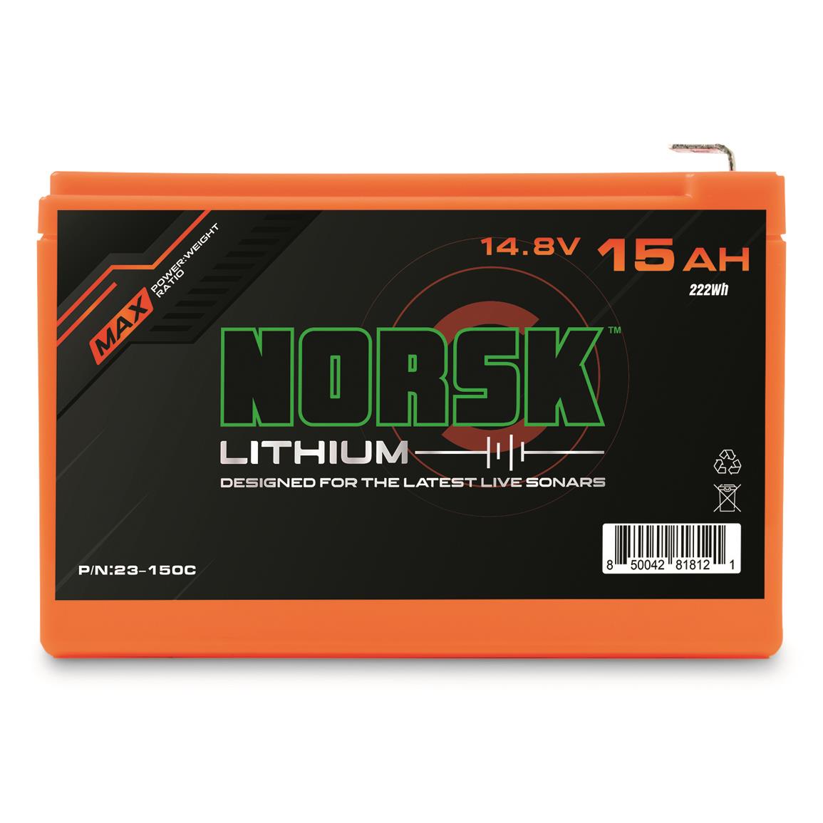 Norsk 14.8V 15Ah Lithium-Ion Battery with Charger