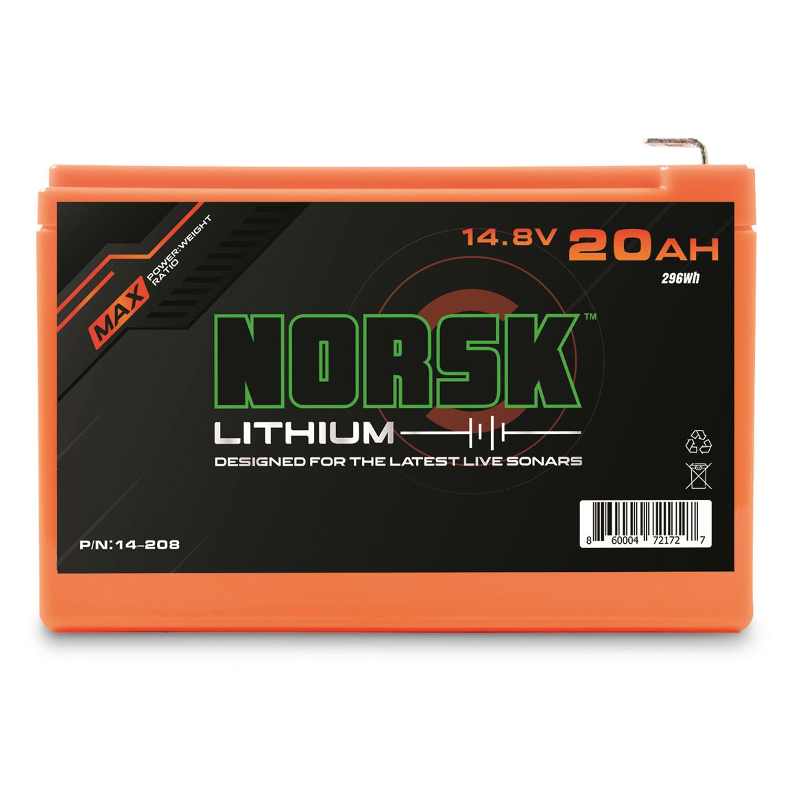 Norsk 20AH Lithium Ion Battery with Charger Kit