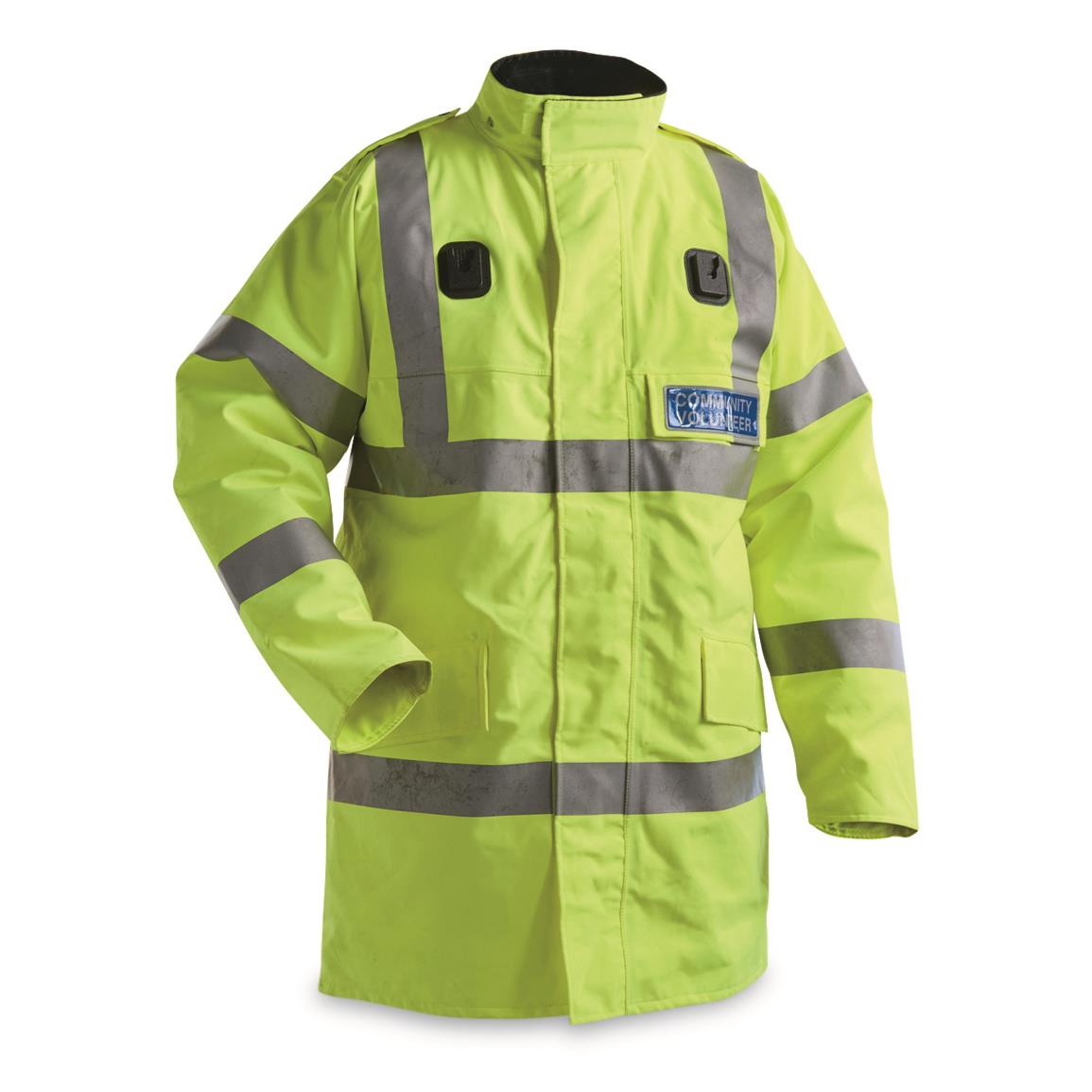 British Police Surplus Hi-Vis GORE-TEX Jacket, Like New