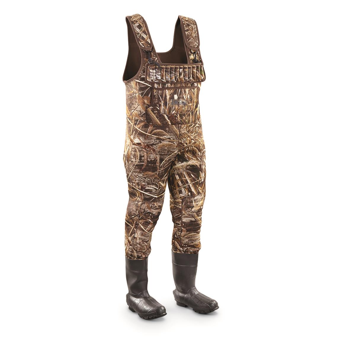 Guide Gear Men's Extreme 2,000-gram Insulated Chest Waders, Realtree MAX-5®