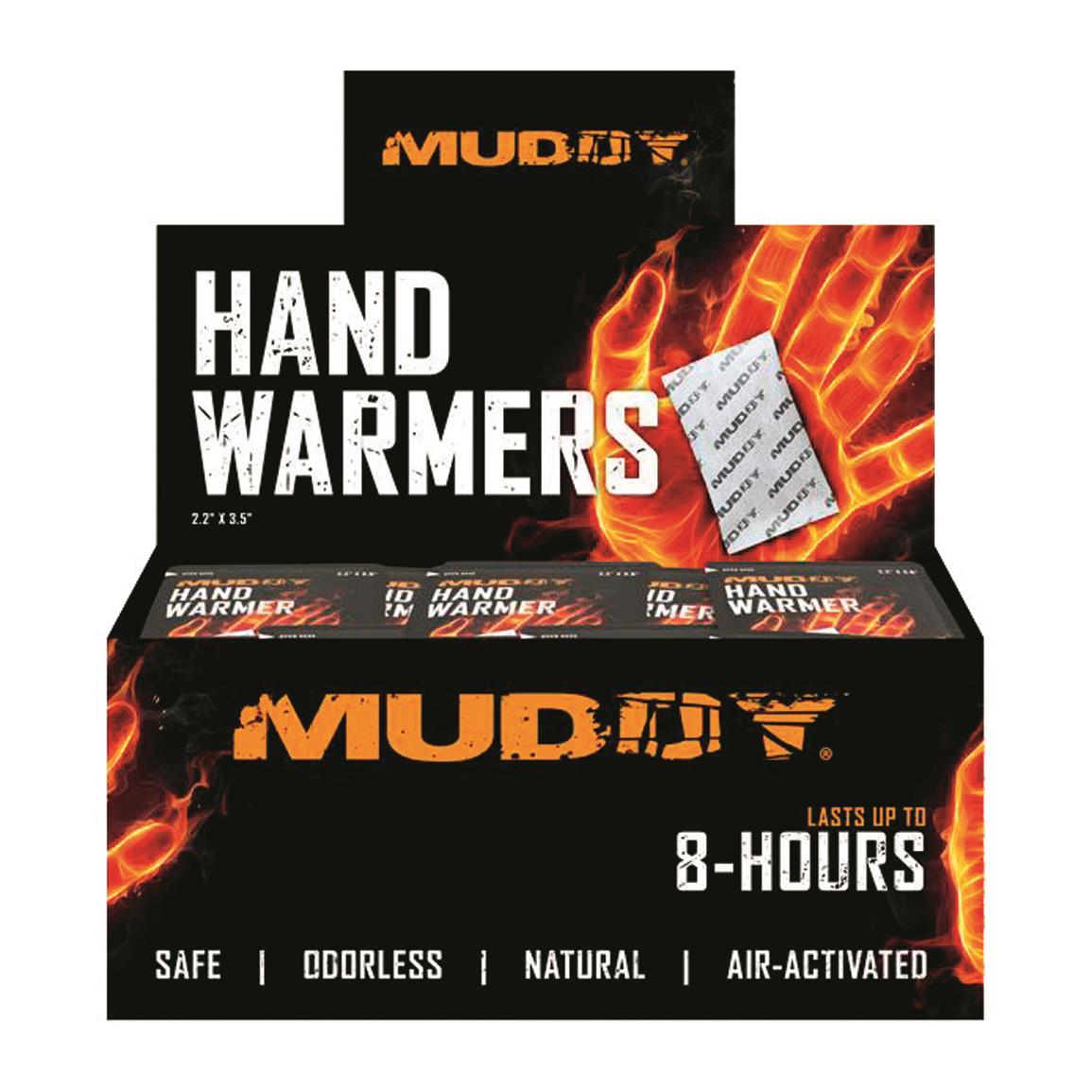 Muddy Disposable Hand Warmers, 40pack Case 739468, Hand & Foot
