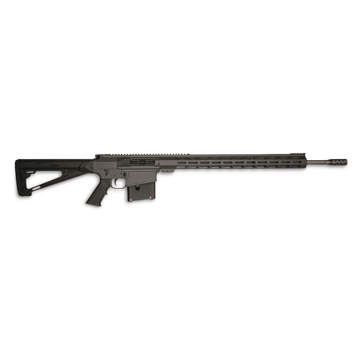 Great Lakes GL-10 AR-10 Long Action, Semi-auto, .300 Win. Mag., 24" Stainless BBL, Sniper Gray, 5+1