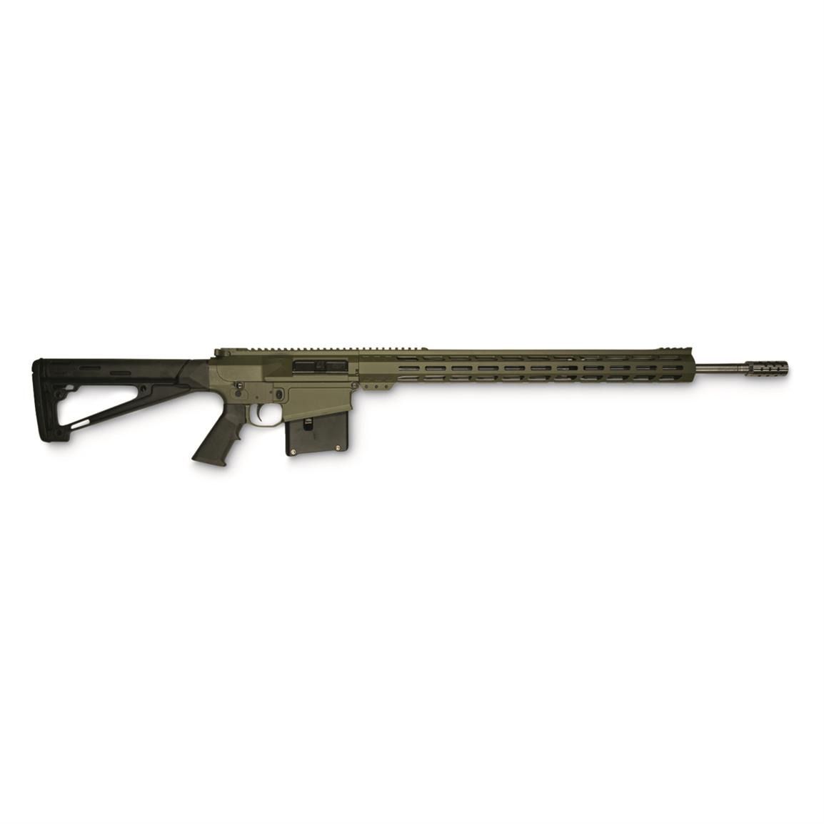 Great Lakes GL-10 AR-10 Long Action, Semi-auto, .30-06 Spr., 24" Stainless Barrel, Olive Drab, 5+1