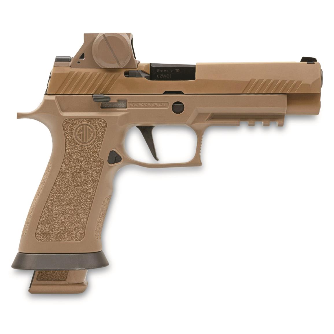 SIG SAUER M17X, Semi-automatic, 9mm, 4.7