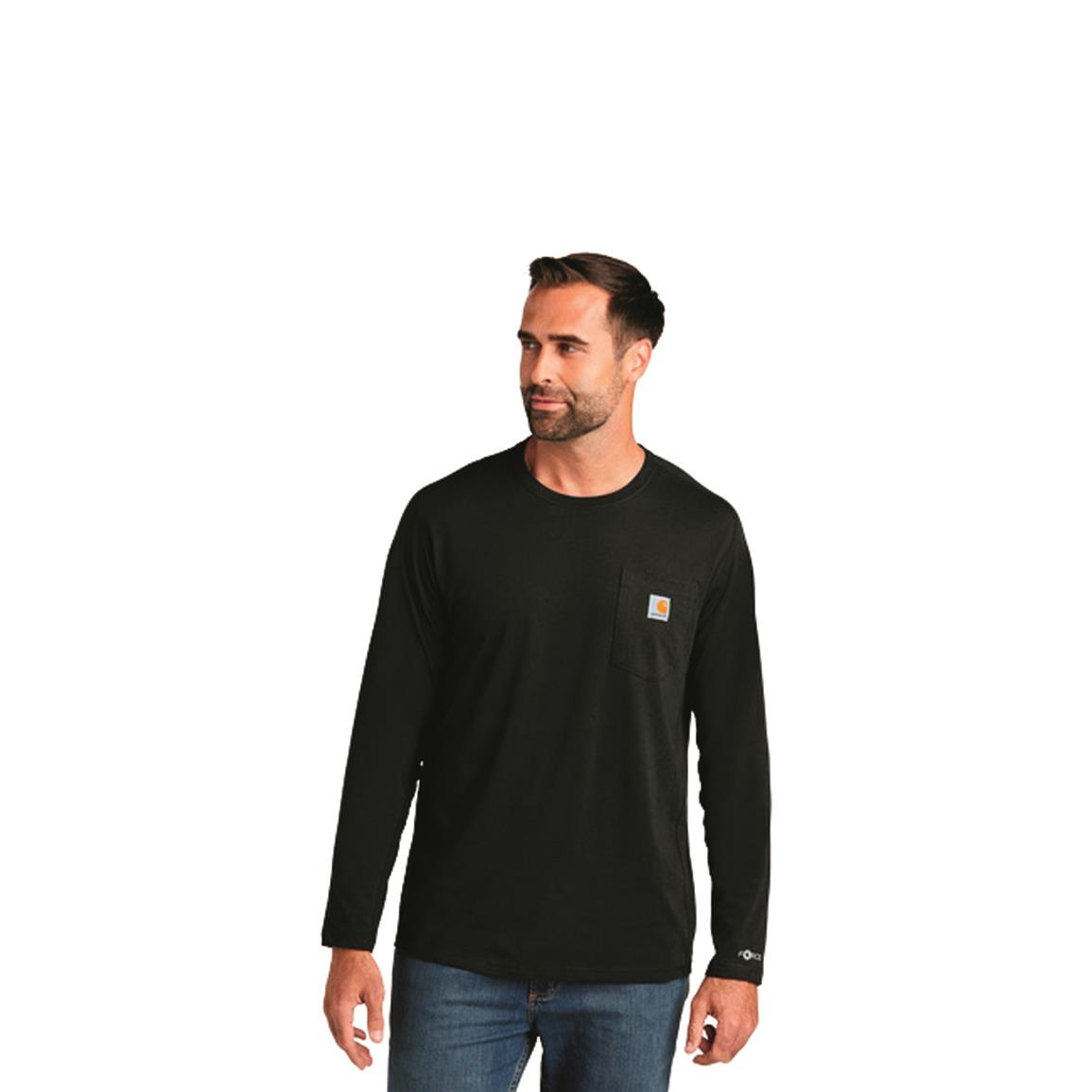 Carhartt Force Relaxed Fit Long-Sleeve Pocket Tee
