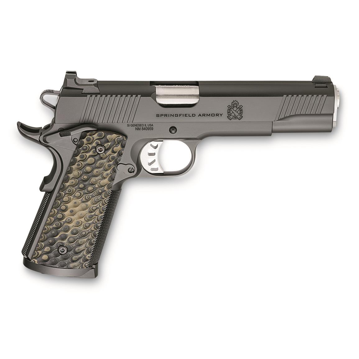 Springfield 1911 TRP Classic, Semi-automatic, .45 ACP, 5" Stainless Barrel, 8+1 Rounds
