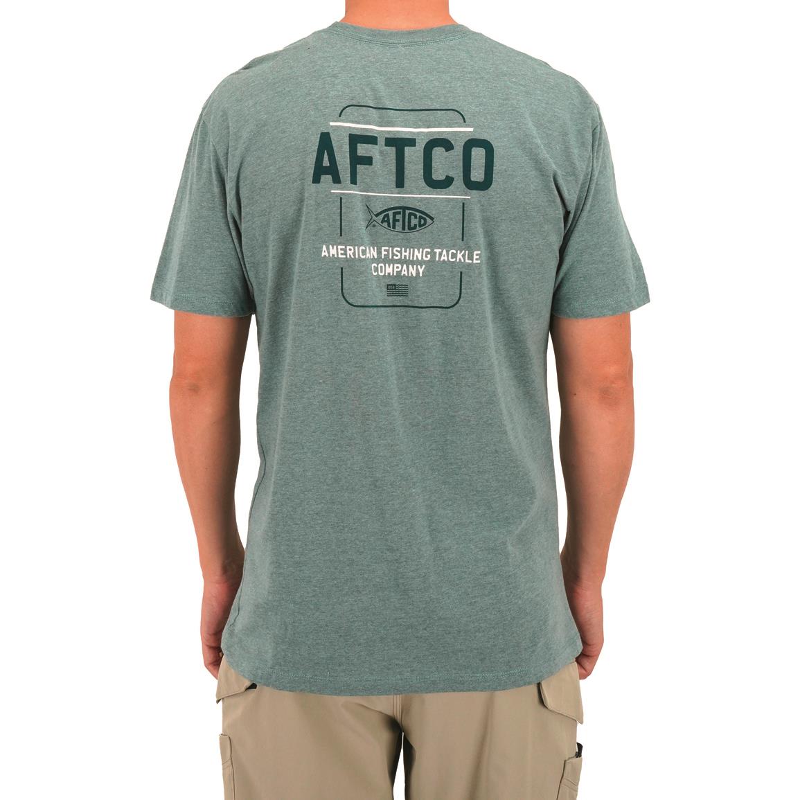 AFTCO Release T- Shirt, Moonstone / M
