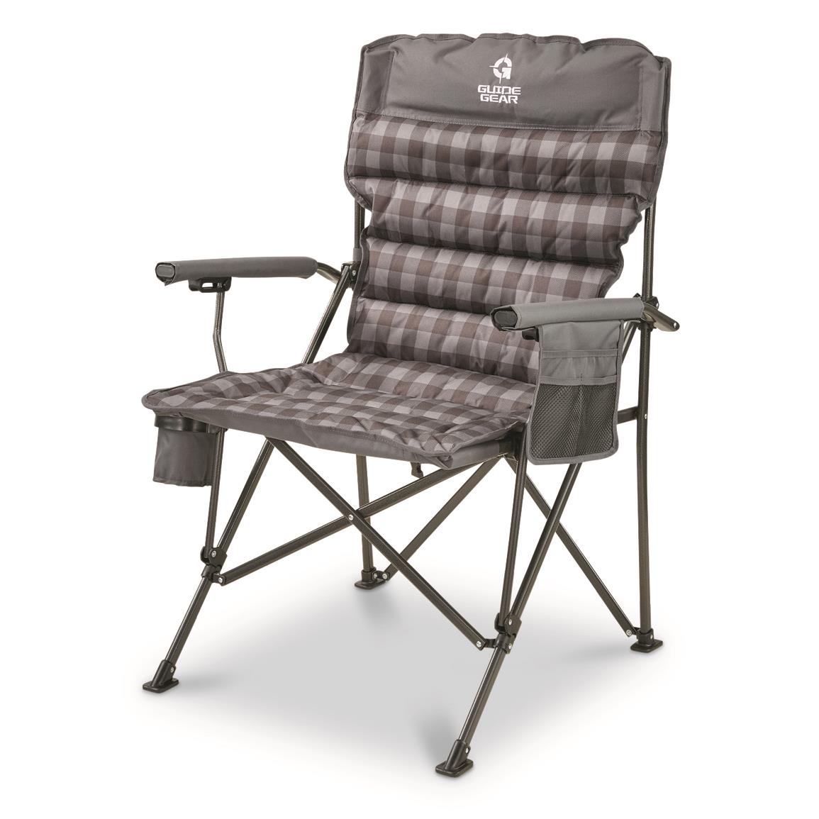 Guide Gear Oversized XL Comfort Padded Mammoth Camping Chair, 500-lb. Capacity