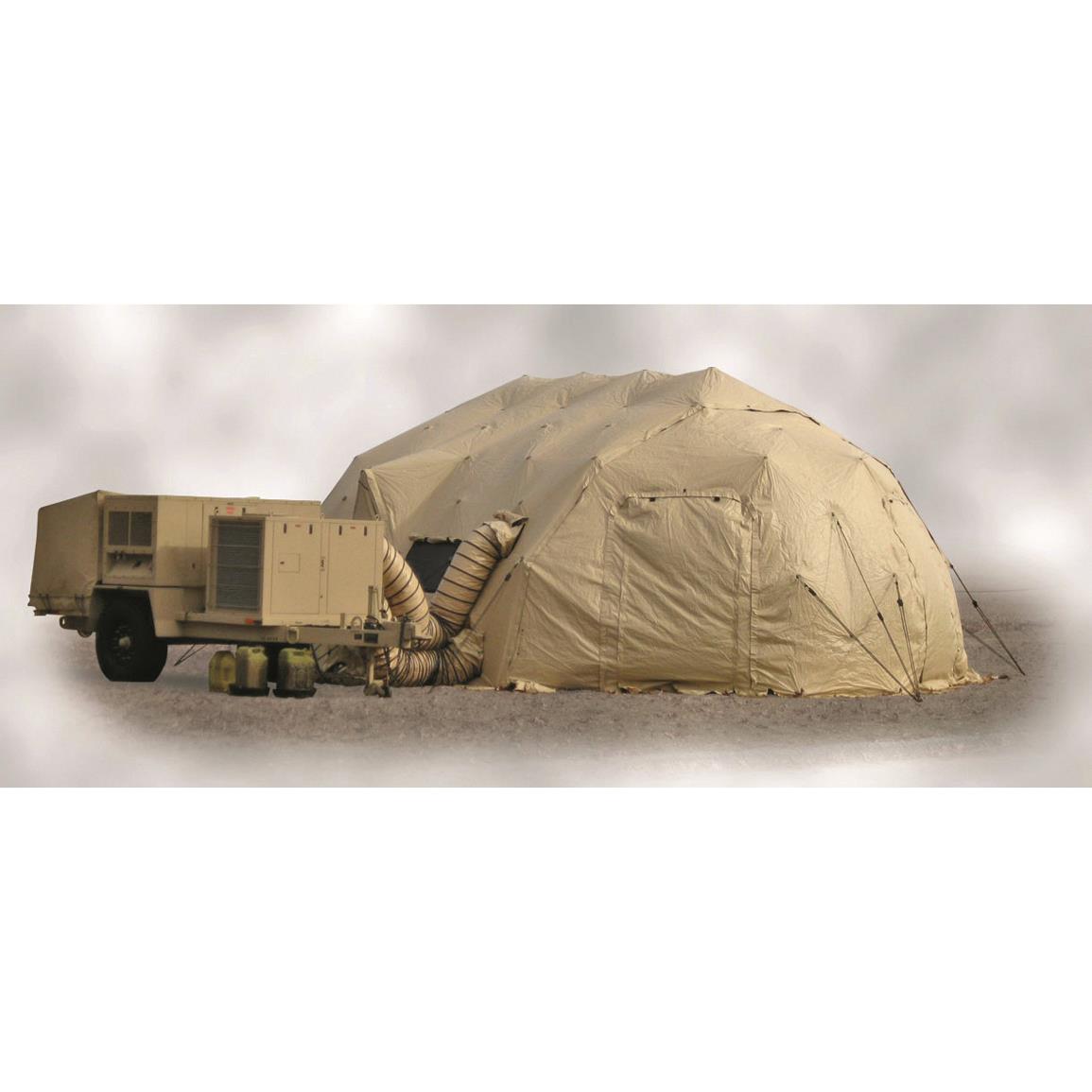 U.S. Military Surplus HDT Drash MX Shelter, New, Tan