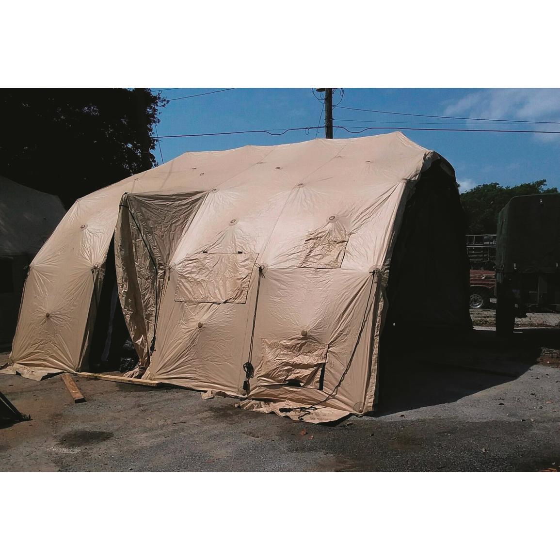 U.S. Military Surplus HDT Drash MX Shelter, New - 740144, Camo