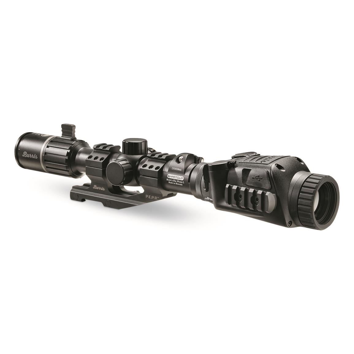 Burris BTC35 v2 Thermal Clip-On with RT-6 1-6x24mm Rifle Scope - 740222 ...