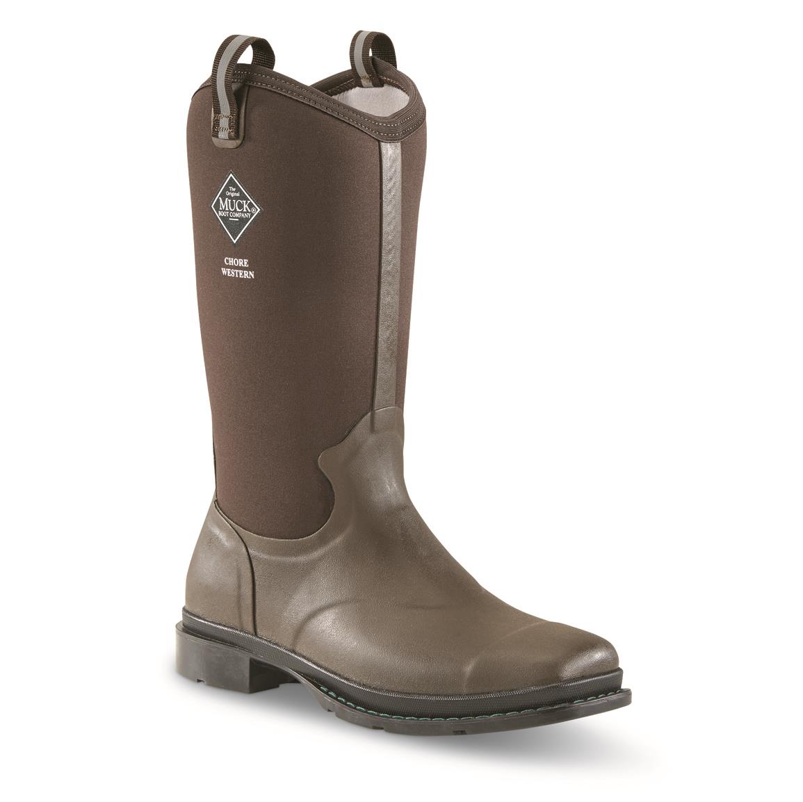 thumbnail image 2 of MUCK Excursion Boots Men's – Bark/Otter, Waterproof Pull-On, Durable Outdoor Footwear 2 of 3