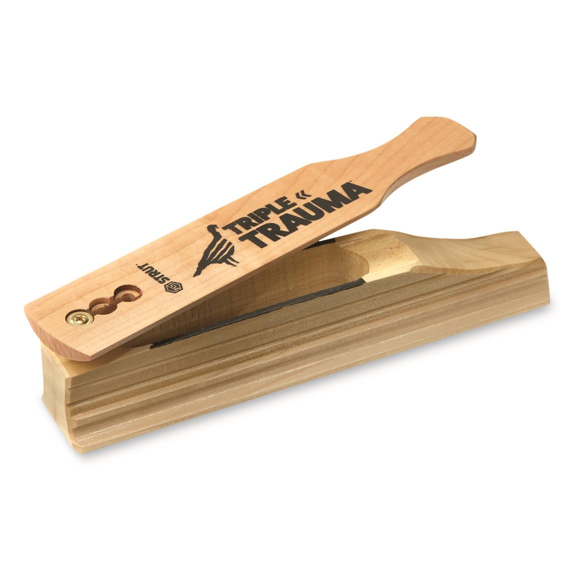 H.S. Strut Triple Trauma Adjustable Turkey Box Call 740252, Turkey