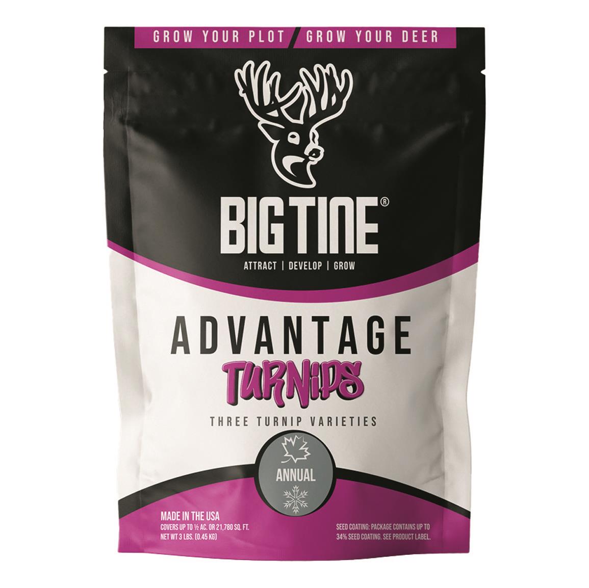 Big Tine Advantage Turnips Food Plot Seed
