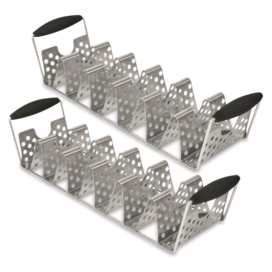 Blackstone Griddle Essentials Taco Rack, 2 Pack 740369, Grills