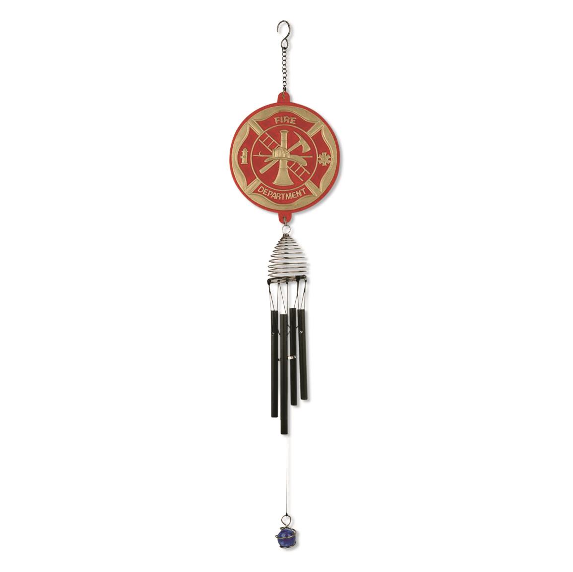 Red Carpet Studios Fire Department Wind Chime, Fire Department