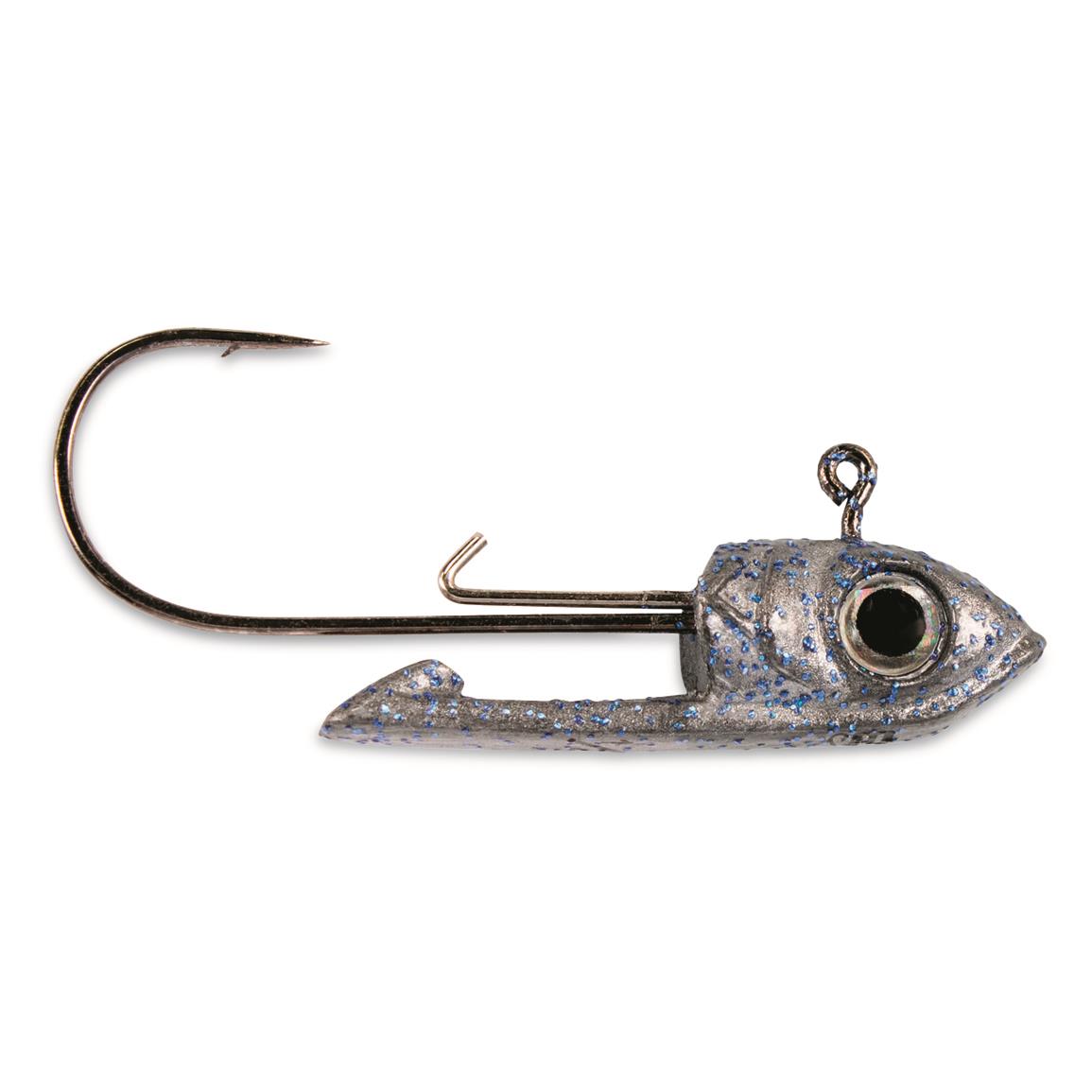 BEL-BSH385123 0.375 oz Buckeye Scope Head Lures, Blue Glimmer - Pack of 3