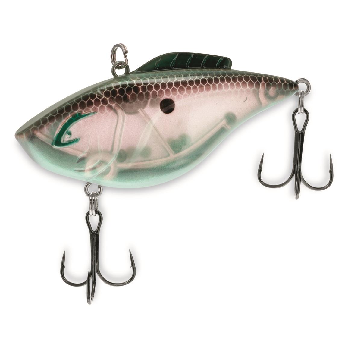 Bill Lewis Hammer Trap Lipless Crankbait - Green Gizzard - 2-3/4″ - 3/8 oz.