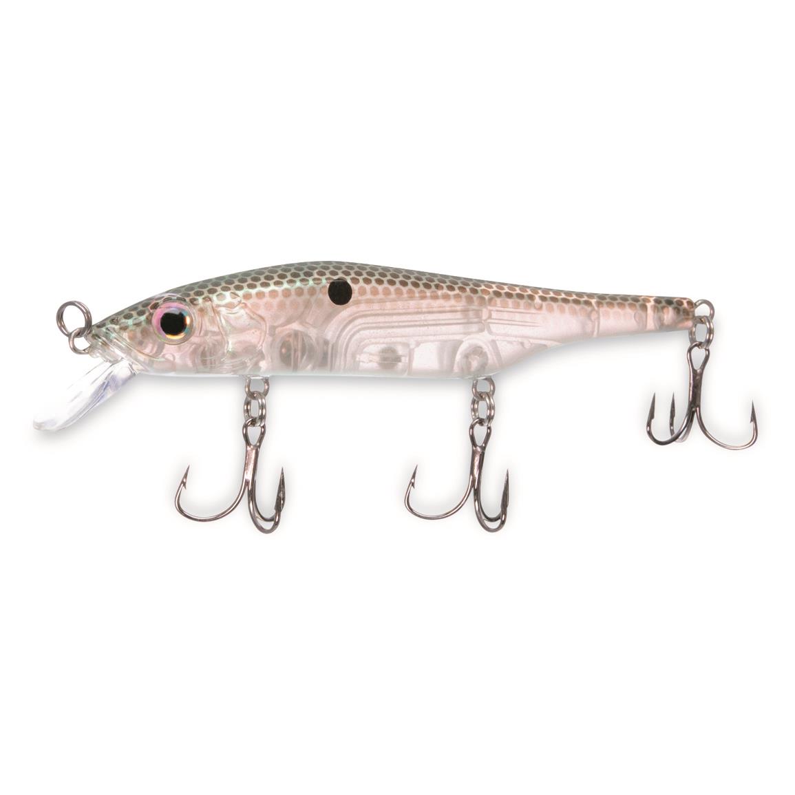 Bill Lewis Scope Stik Suspending Jerkbait - Green Gizzard - 4'