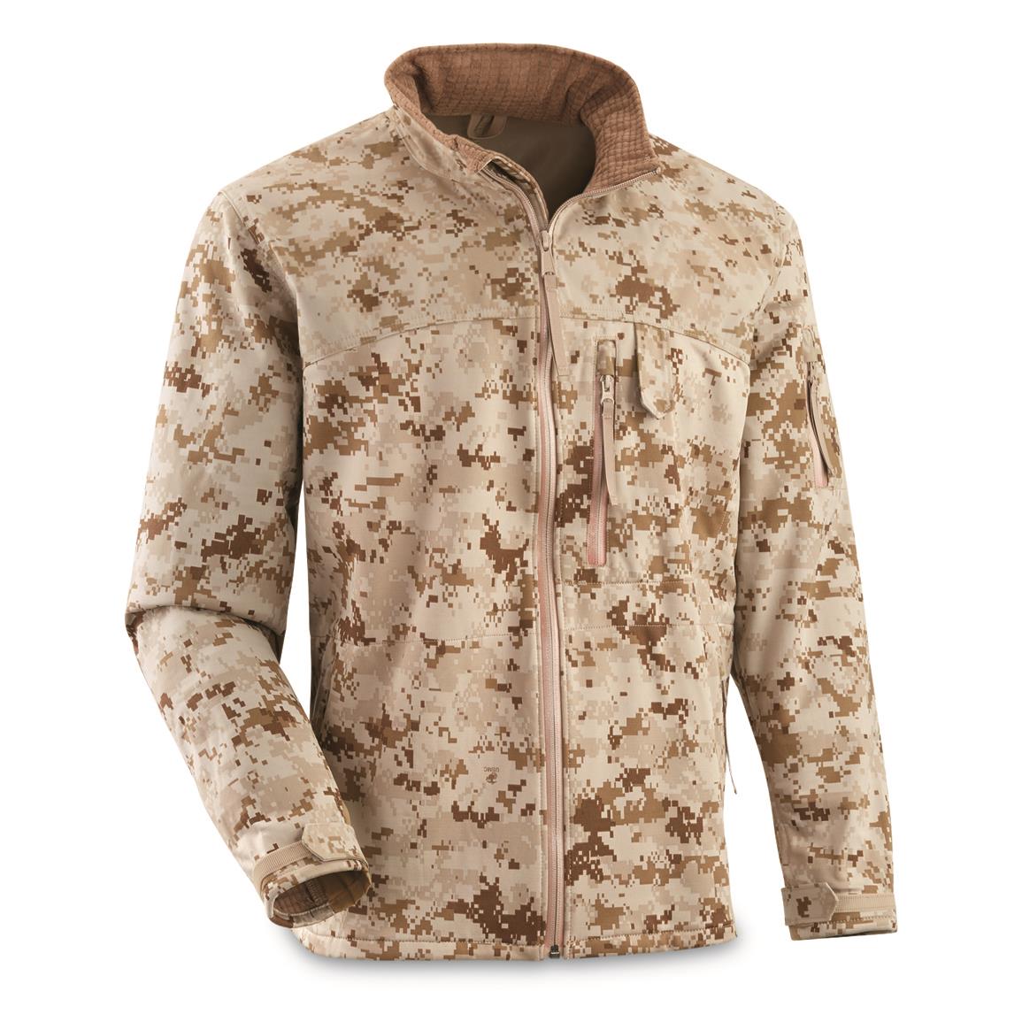 USMC Surplus Desert MARPAT Combat Jacket, New - 741392, Insulated ...