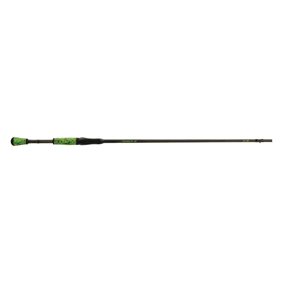 ACC Crappie Stix GS661P Green Series Dock Shooter Spinning Rod, 6