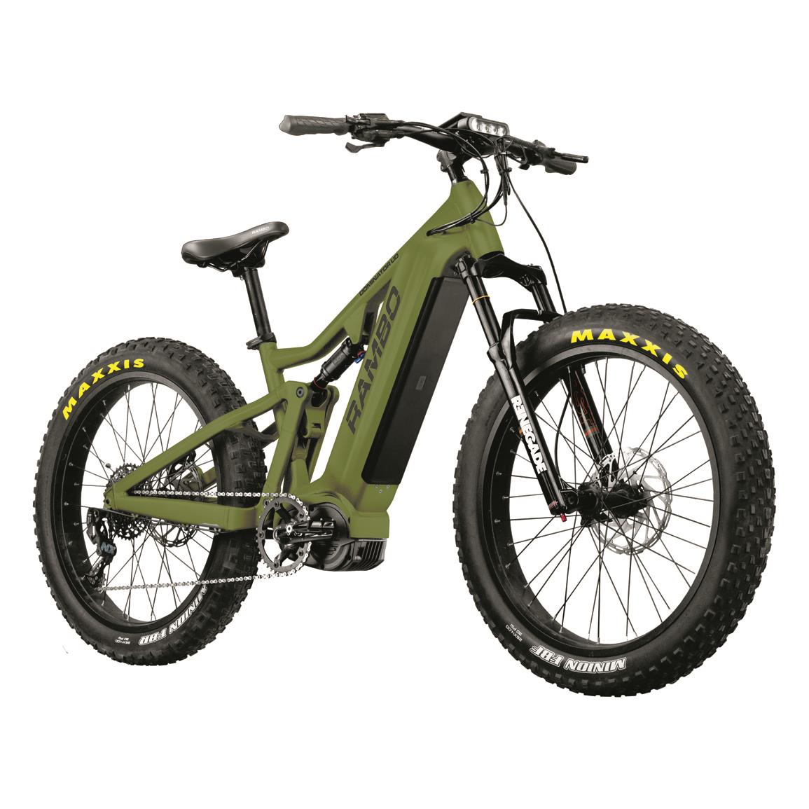 rambo electric bicycle The Savage 2.0 (Bike Colors: Matte Black) The Rambo Savage is the perfect electric bike for someone who is looking to get into the ebike world Rambo Rooster 2.0 Electric Bike