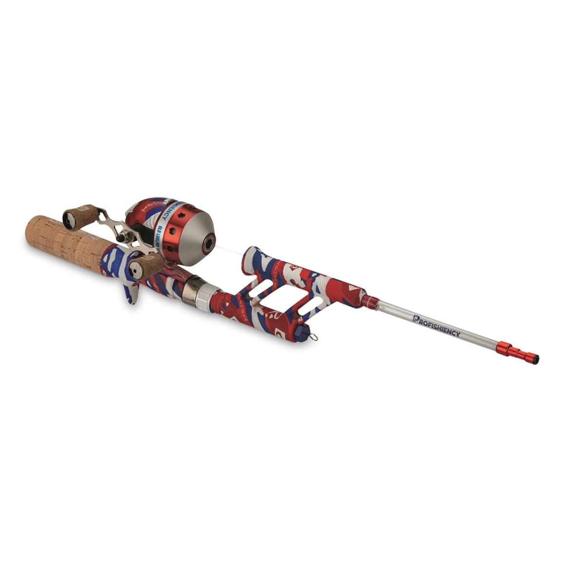 ProFISHiency Krazy Americana Pocket Combo - 741678, Spincast Combos at  Sportsman's Guide