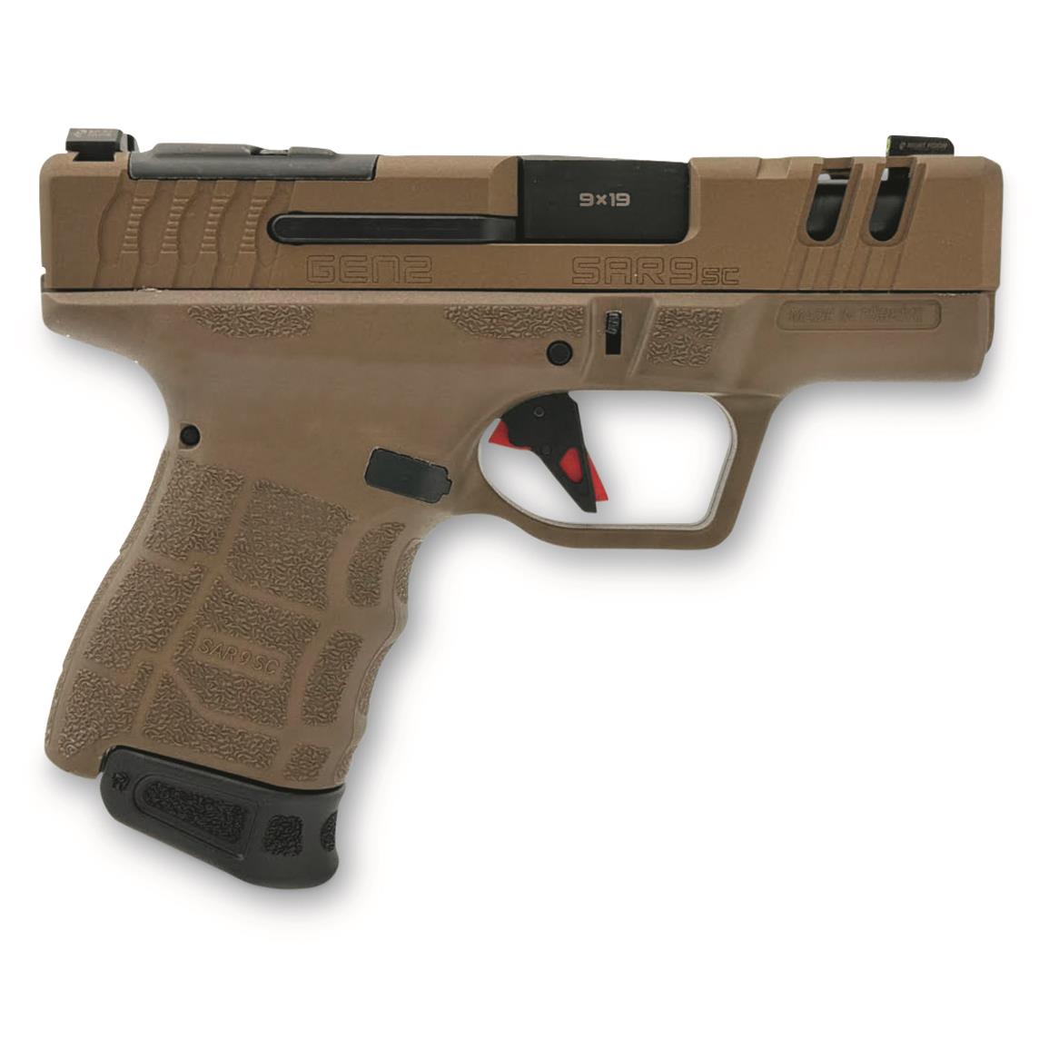 SAR USA SAR9 Subcompact Gen 2, Semi-automatic, 9mm, 3.3