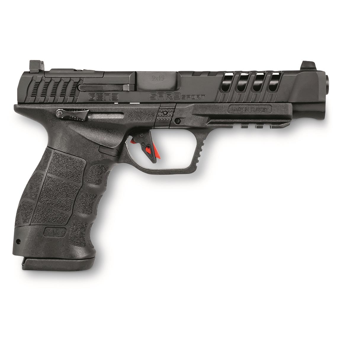 SAR USA SAR9 Sport Gen 3, Semi-automatic, 9mm, 5.2