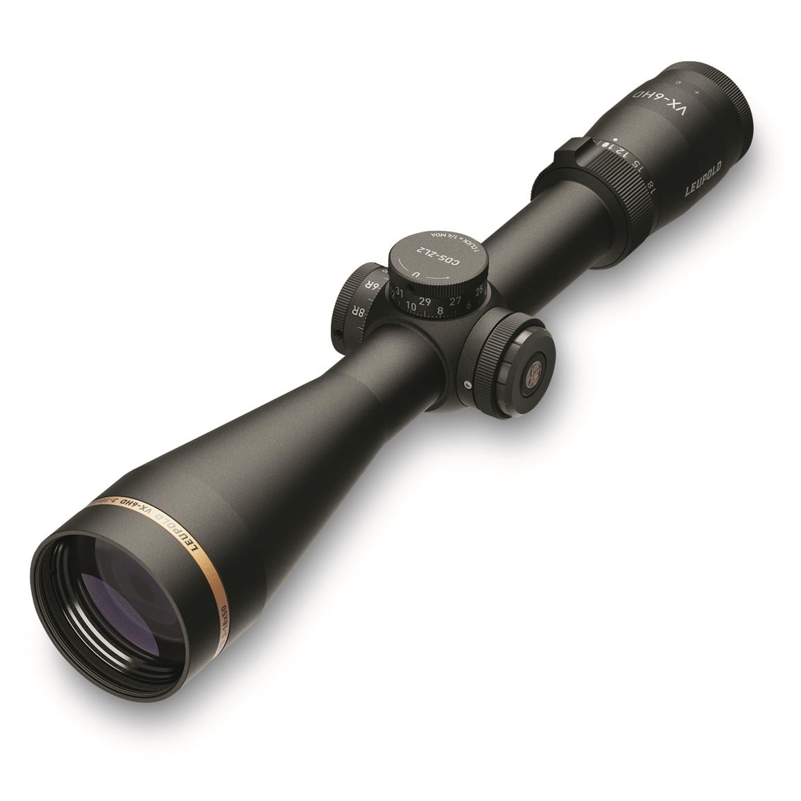 Leupold VX-6HD 3-18x50mm CDS-ZL2 SF Rifle Scope, SFP FireDot ...