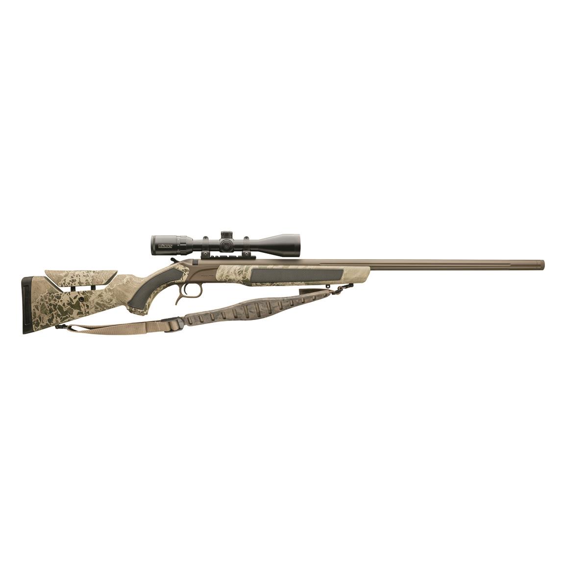 CVA Optima V2 Muzzleloader, .50 Caliber, 26" Barrel, Black, KonusPro 3