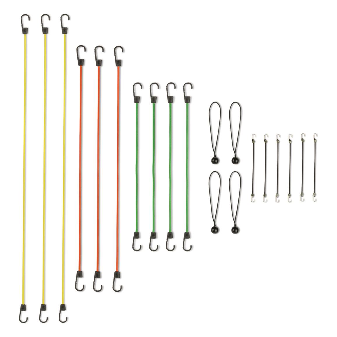 SmartStraps Assorted Standard Bungee Cords, Value 20 Pack - 742390 ...