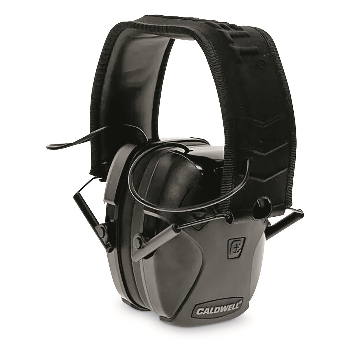 Caldwell E-Max Pro Bluetooth Electronic Shooting Muffs, 24dB NRR ...