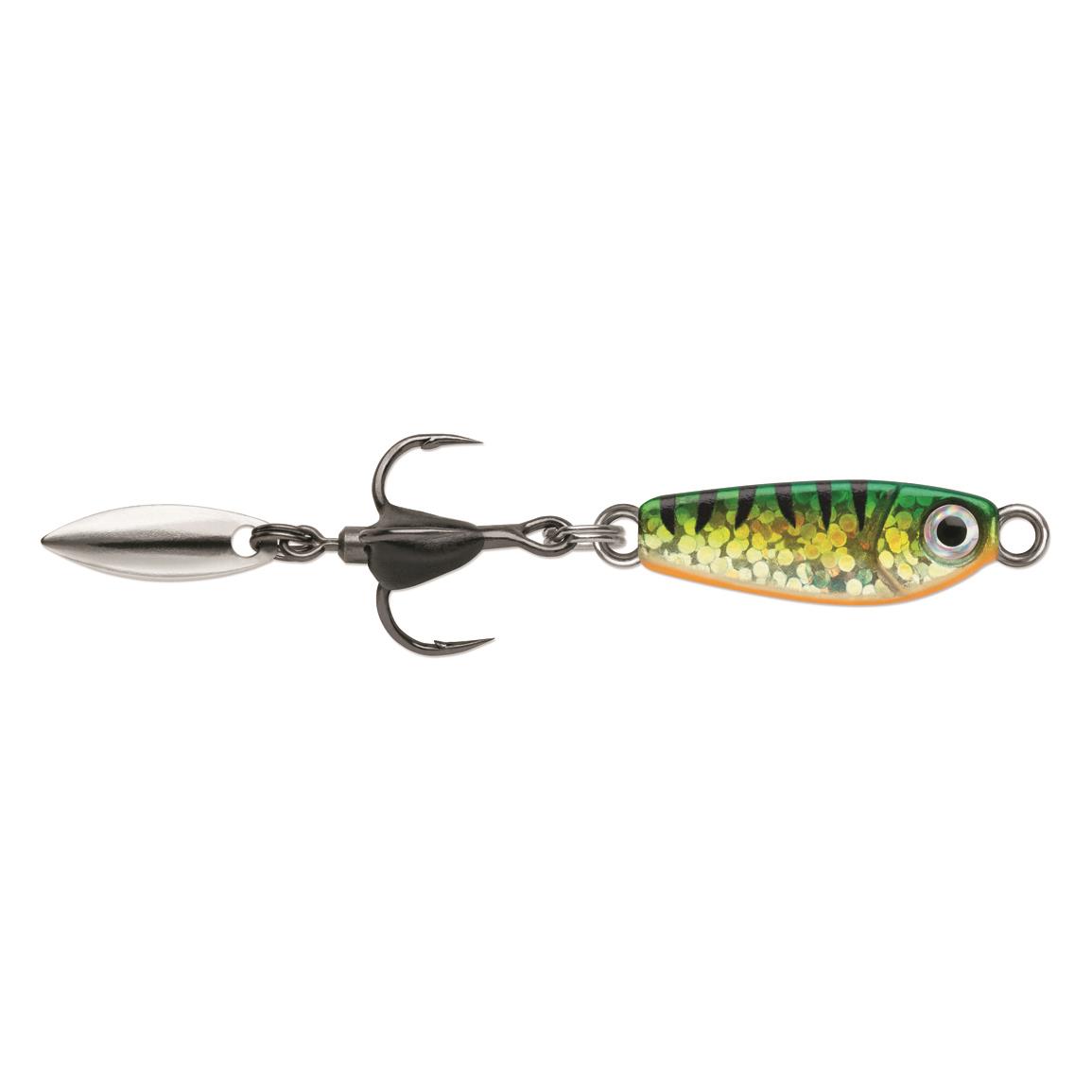 VMC Bladed Bull Ice Spoon - Perch - 1″, 1/16 oz.