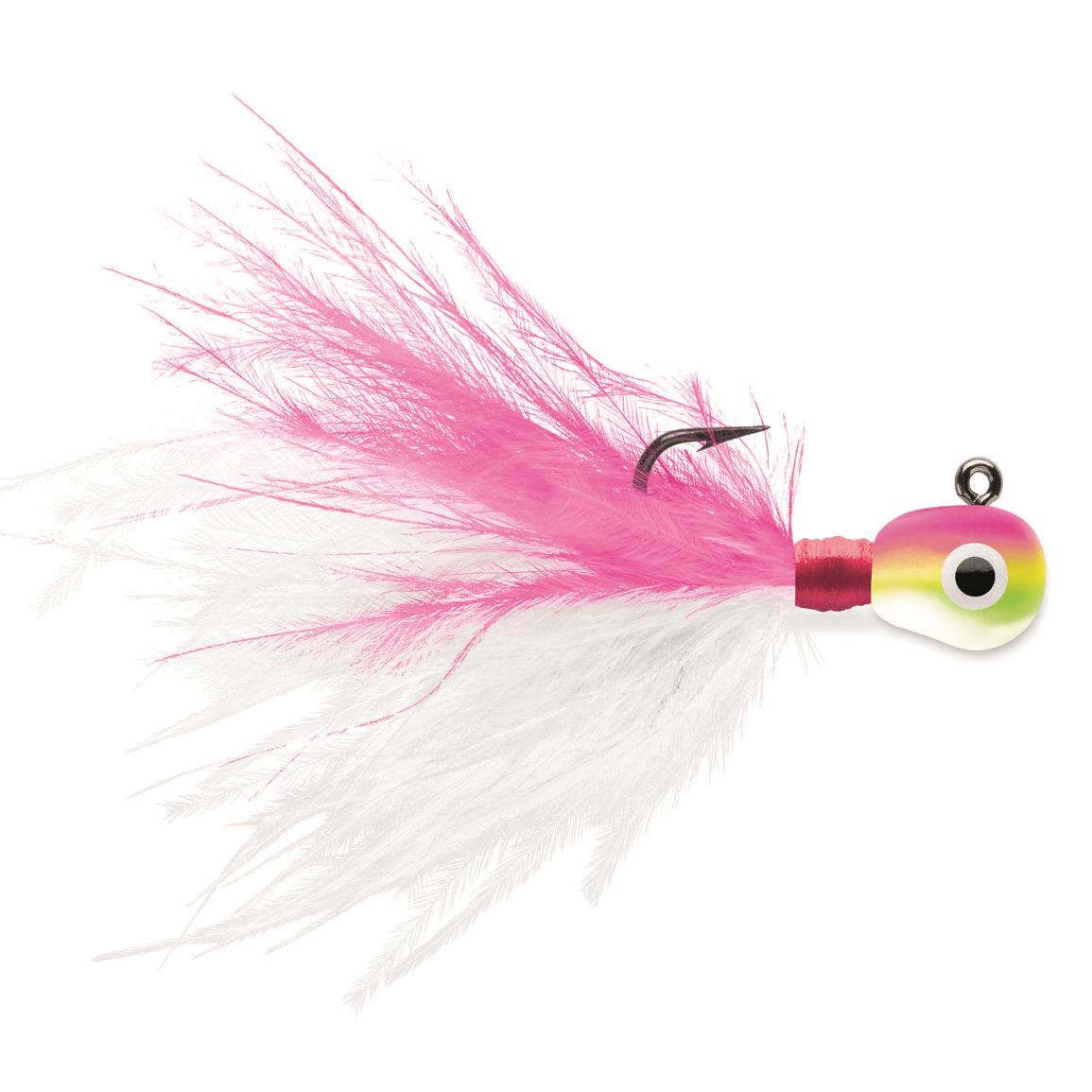 VMC Tungsten Roach Ice Jig - Glow Pink - #10 1/16oz.