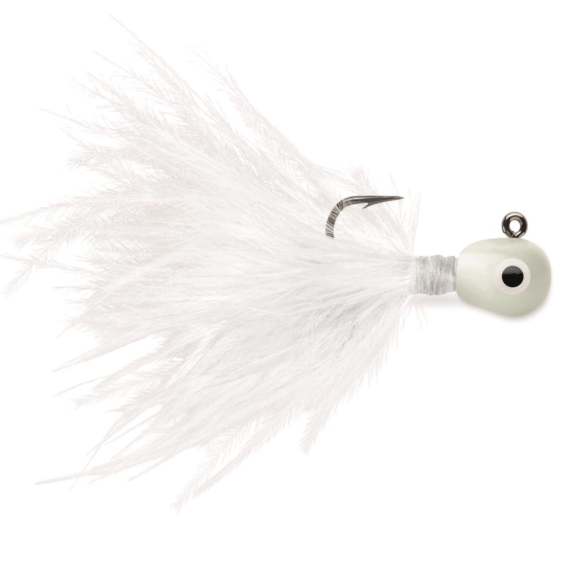 VMC Tungsten Roach Ice Jig - Glow - #12 1/32 oz.