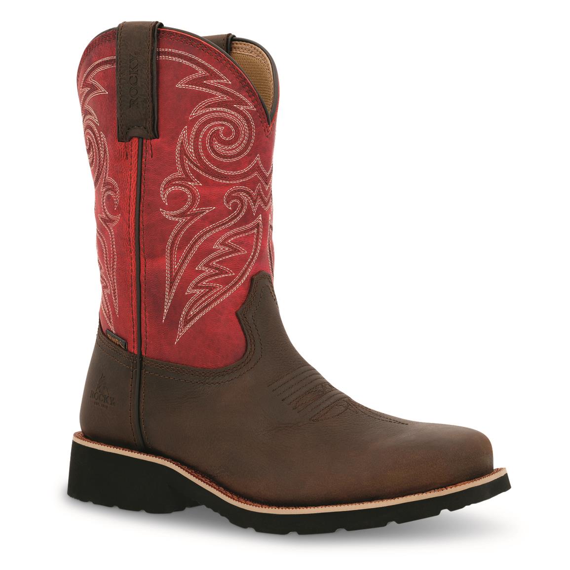 Rocky Women's MonoCrepe 11" Waterproof Western Boot