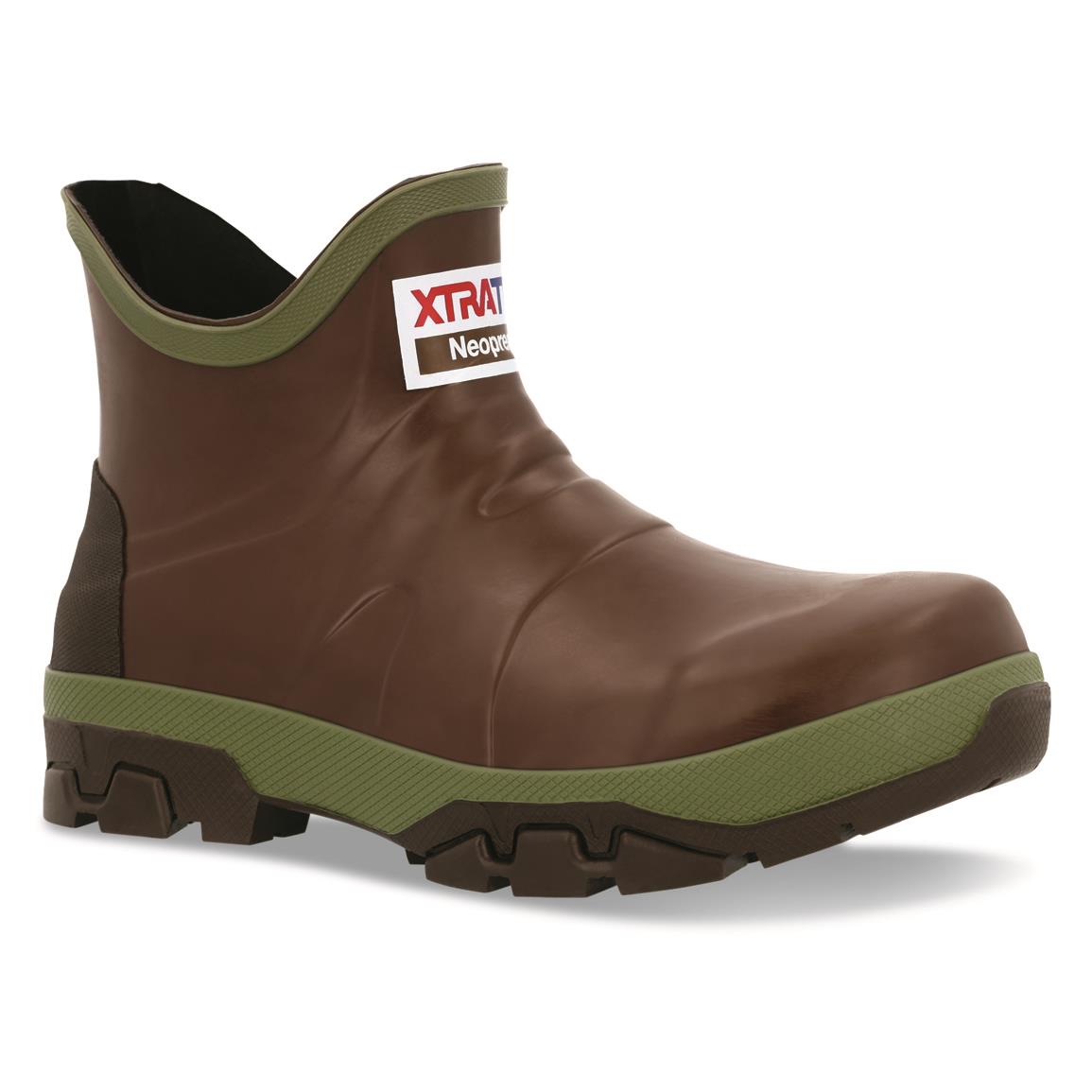 XTRATUF Legacy Series 6" Neoprene Fishing Shoes - Men's Low Cut, Copper Color