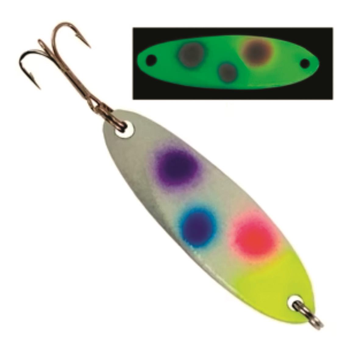 Kastmaster Moonshine Glow Spoons, White