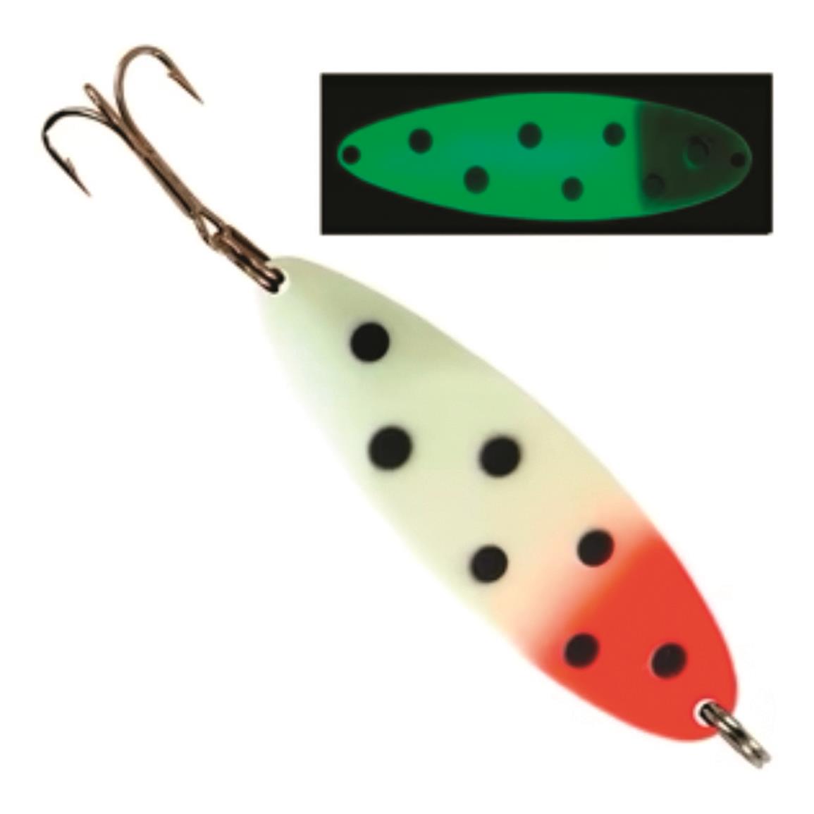 Kastmaster Moonshine Glow Spoons, Red