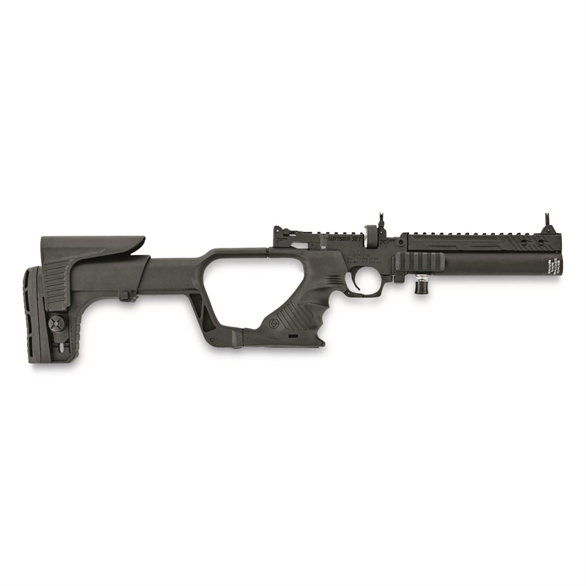 UPC 817461018112 product image for Hatsan Jet Black PCP Airgun, Air Pistol to Air Rifle, .22 cal. | upcitemdb.com