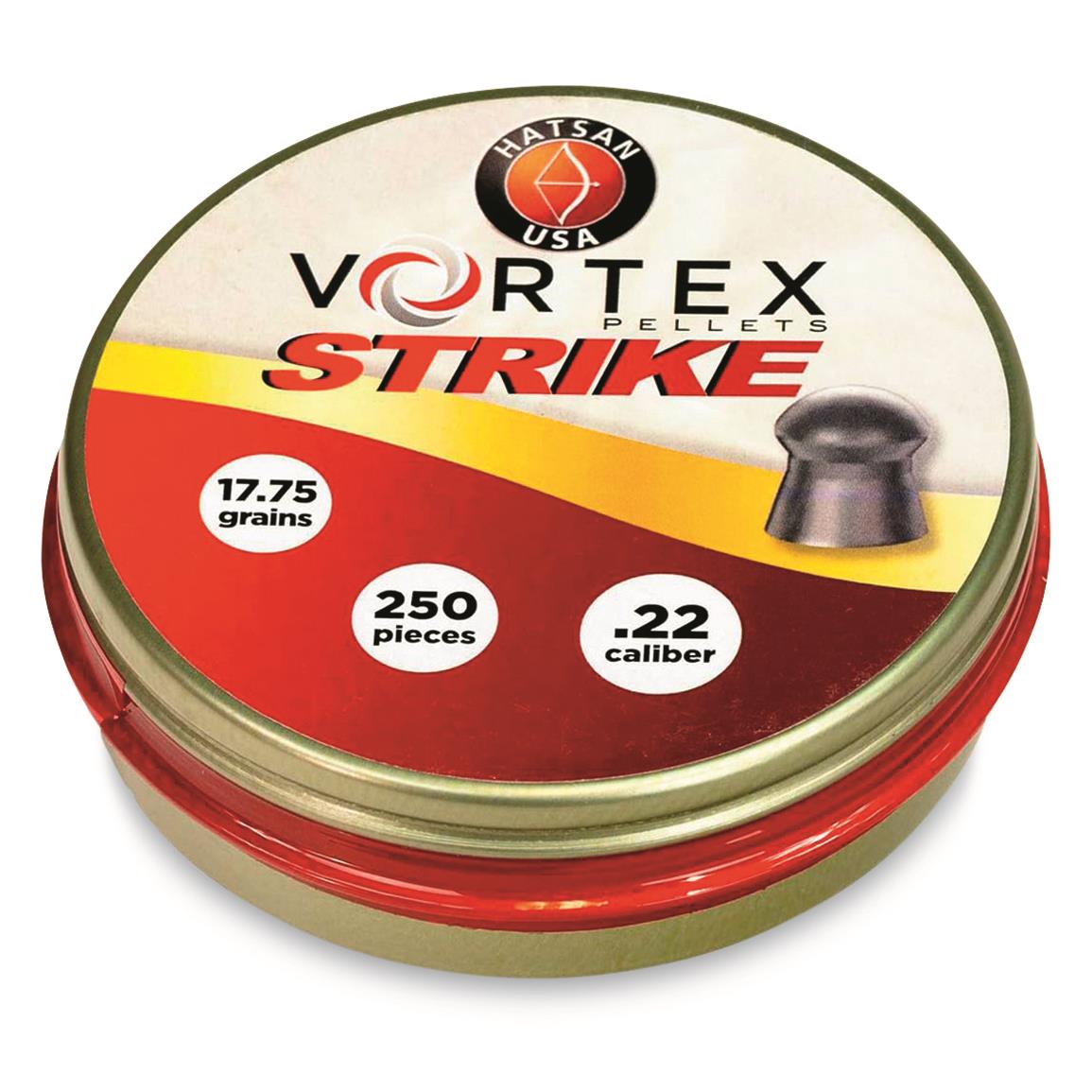 Vortex Strike Pellets, .22 Calliber, 250 Rounds - 743280, Air & BB ...