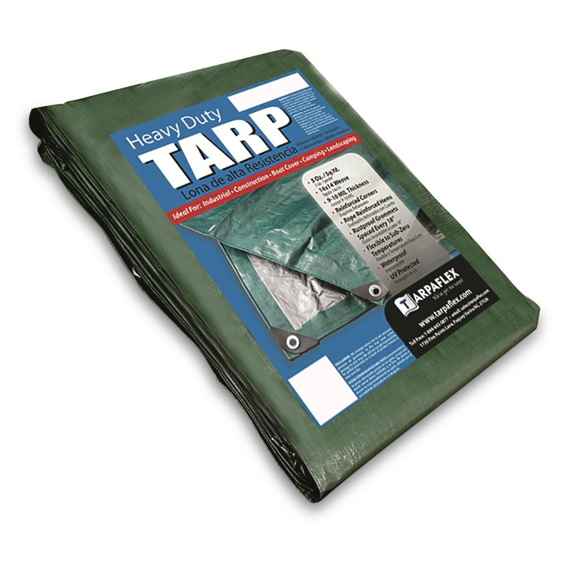 Dize Weathermaster Waterproof Canvas Tarp, 12 oz. - 625924, Tarps at ...