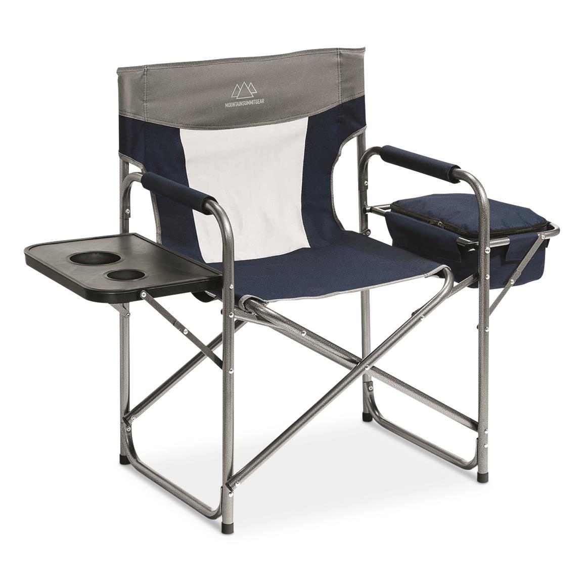 Mountain Summit Gear Cooler Chair - Navy/Grey (MSG-CC/NVY)