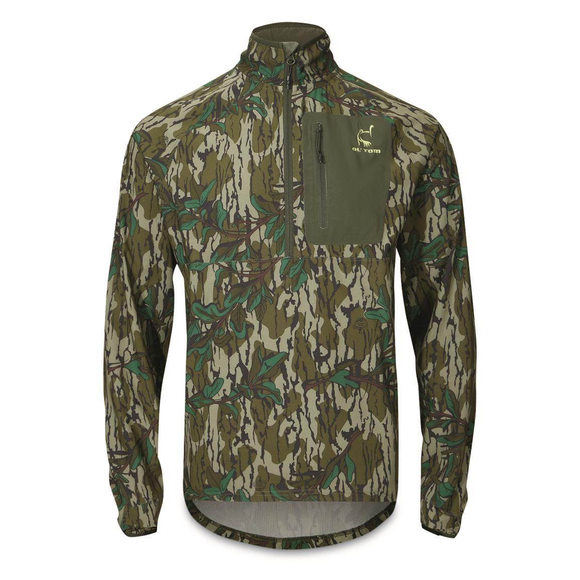 Ol' Tom Men's SWT 1/2 Zip Pullover Sweatshirt